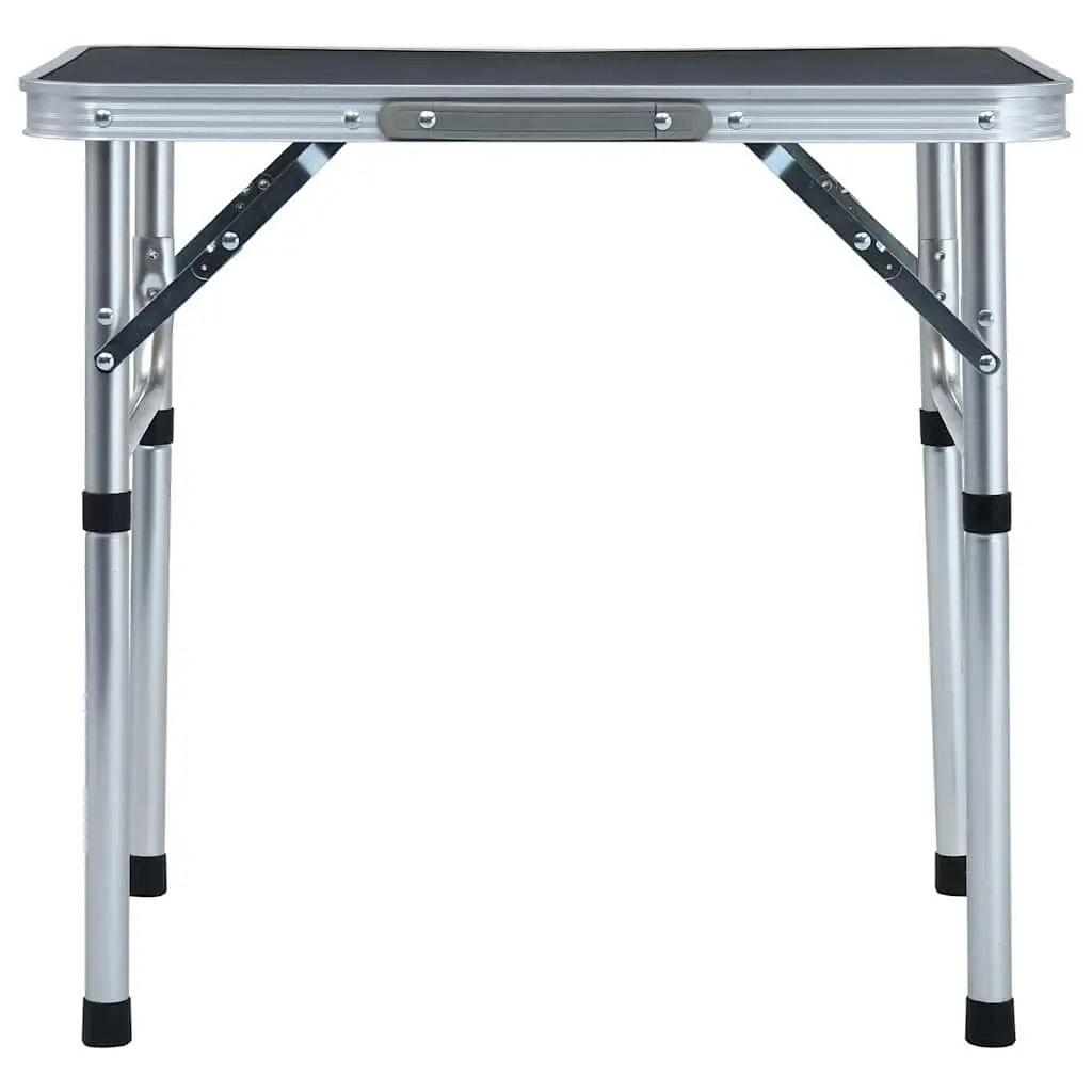 Grey Portable Folding Camping Table for Outdoor Use