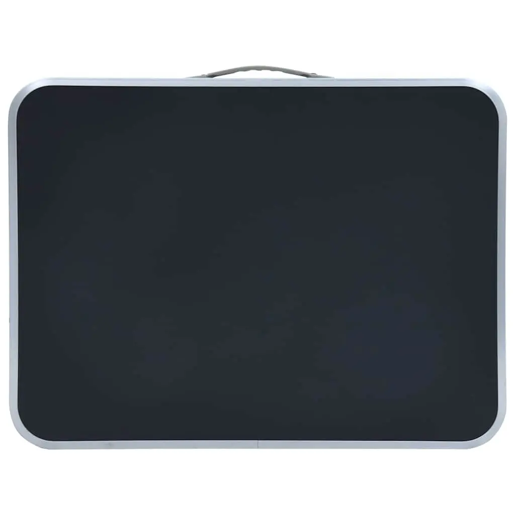 Grey Portable Folding Camping Table for Outdoor Use