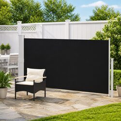 Durable 170x300cm Retractable Side Awning for Outdoor Spaces
