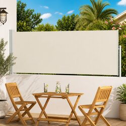 Premium Retractable Side Awning 100x300cm Outdoor Privacy Shade