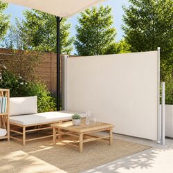 Retractable Side Awning 140x500cm for Outdoor Areas