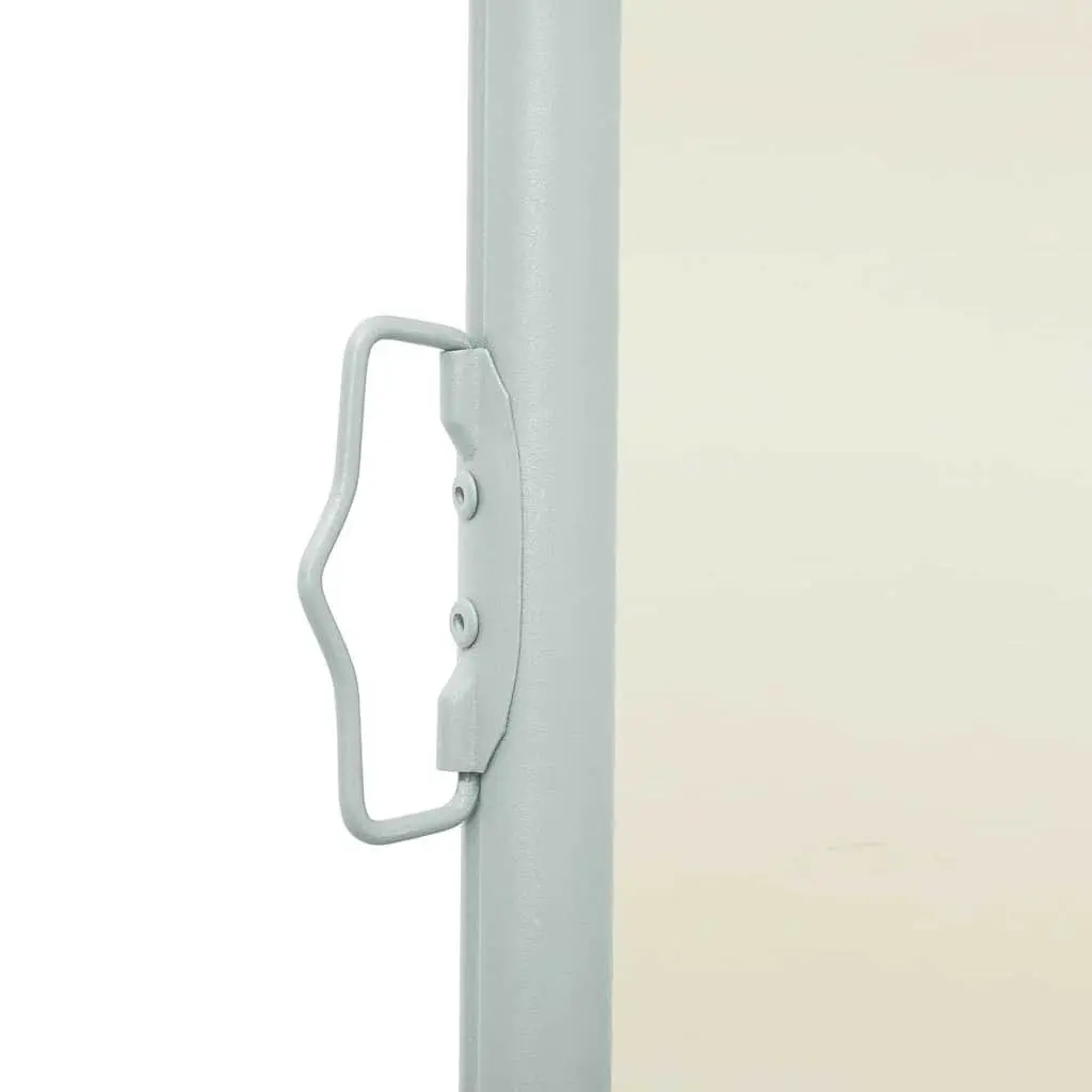 Retractable Side Awning Polyester 140x500cm Cream