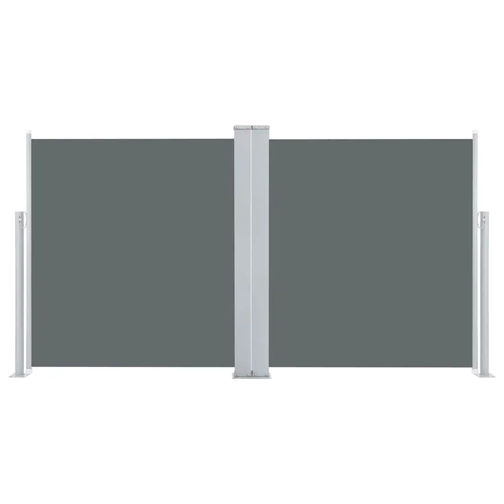 Retractable Side Awning 100x600 cm Anthracite Shade