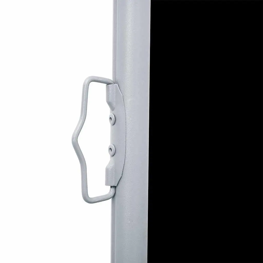 Retractable Side Awning 140x600cm Black