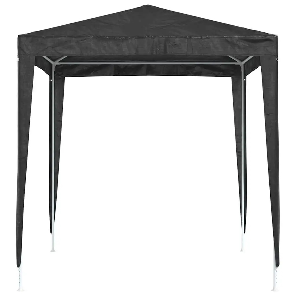 Party Tent Steel Frame 2x2m Anthracite Polyethylene Roof