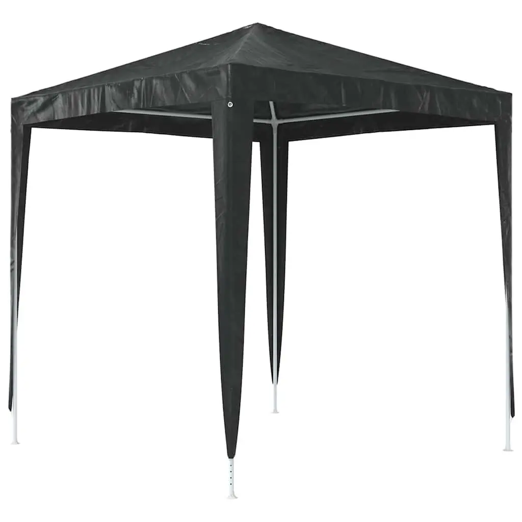 Party Tent Steel Frame 2x2m Anthracite Polyethylene Roof
