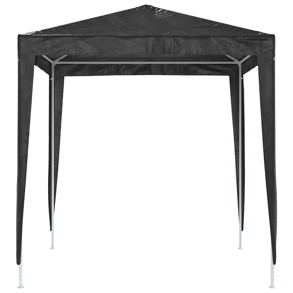 Party Tent Steel Frame 2x2m Anthracite Polyethylene Roof