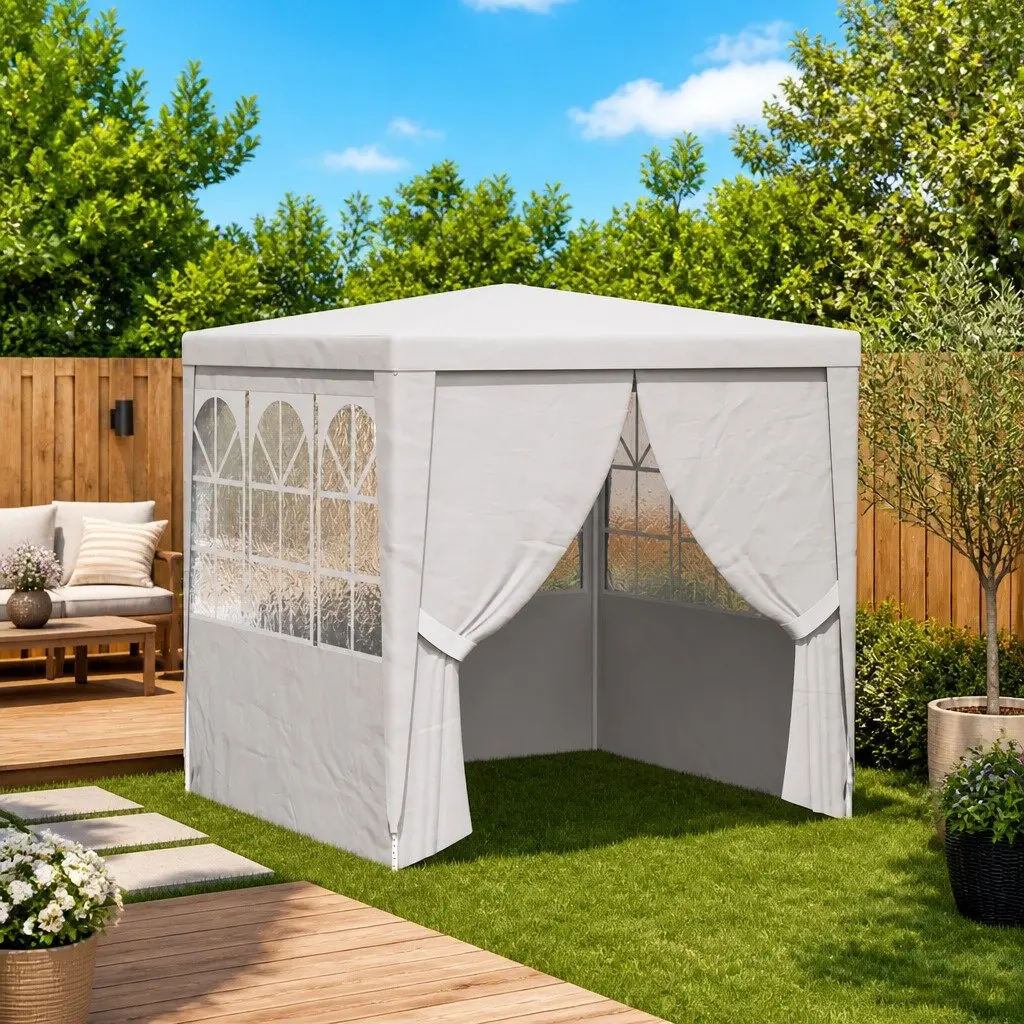 Outdoor Party Tent 2x2m with Side Walls