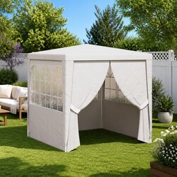 Durable 2.5x2.5m Party Tent with Side Walls