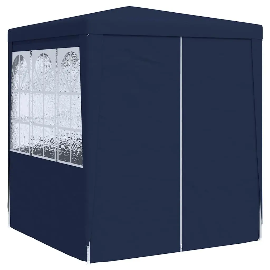 2.5x2.5m Party Tent with Blue Canopy