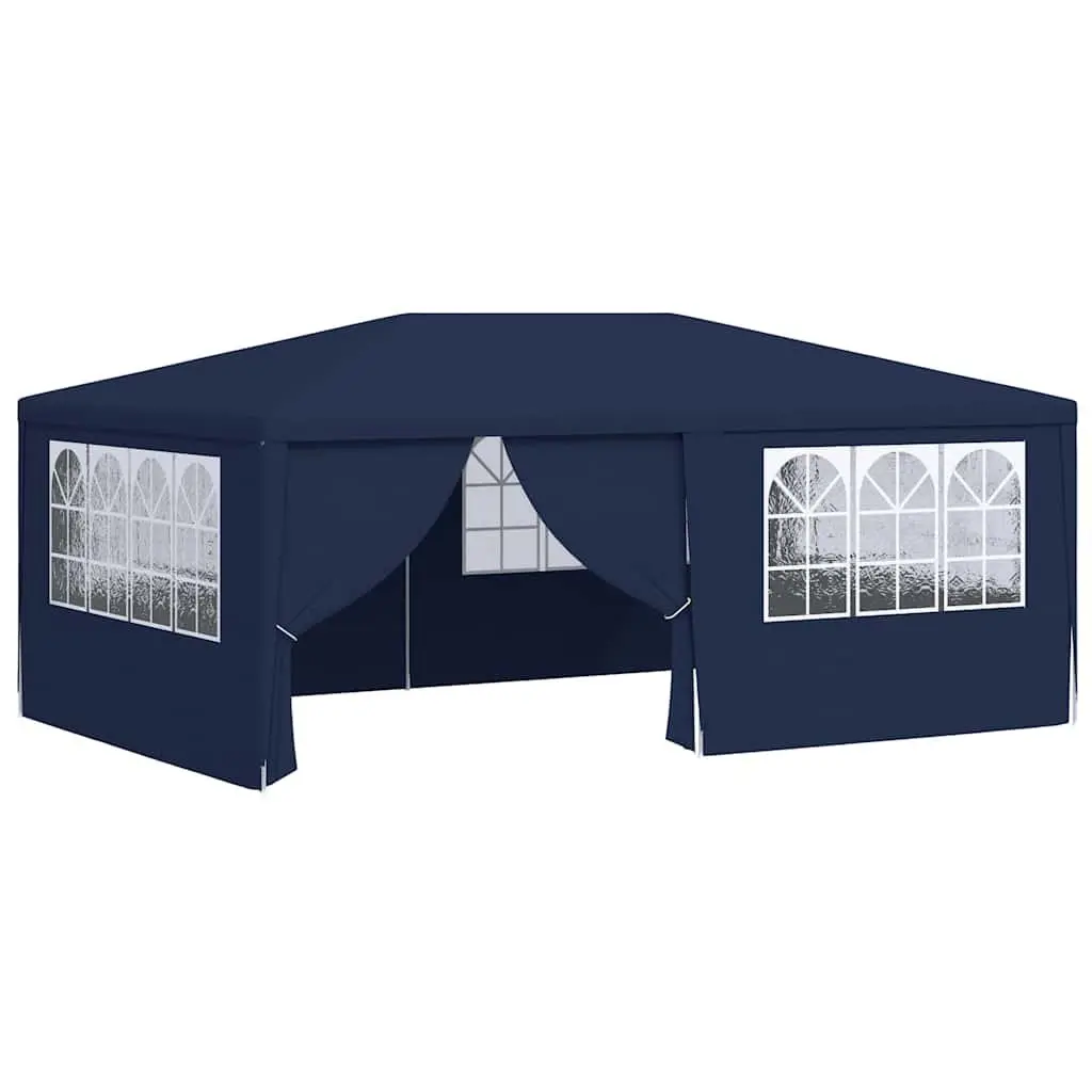 Party Tent Polyethylene 4x6m Blue