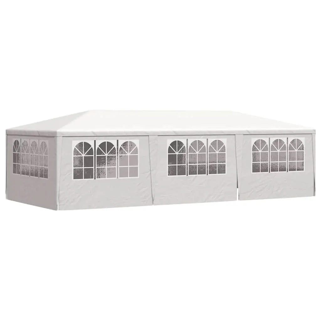 Outdoor Party Tent 4x9m Gazebo with Side Walls & Windows