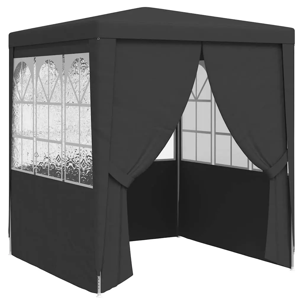 Party Tent Polyethylene 2x2m Anthracite