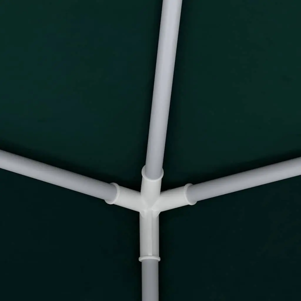 Green Party Tent with Side Walls 4x9m