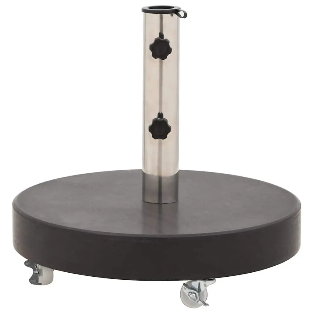 Heavy Duty Black Granite Parasol Base 30kg