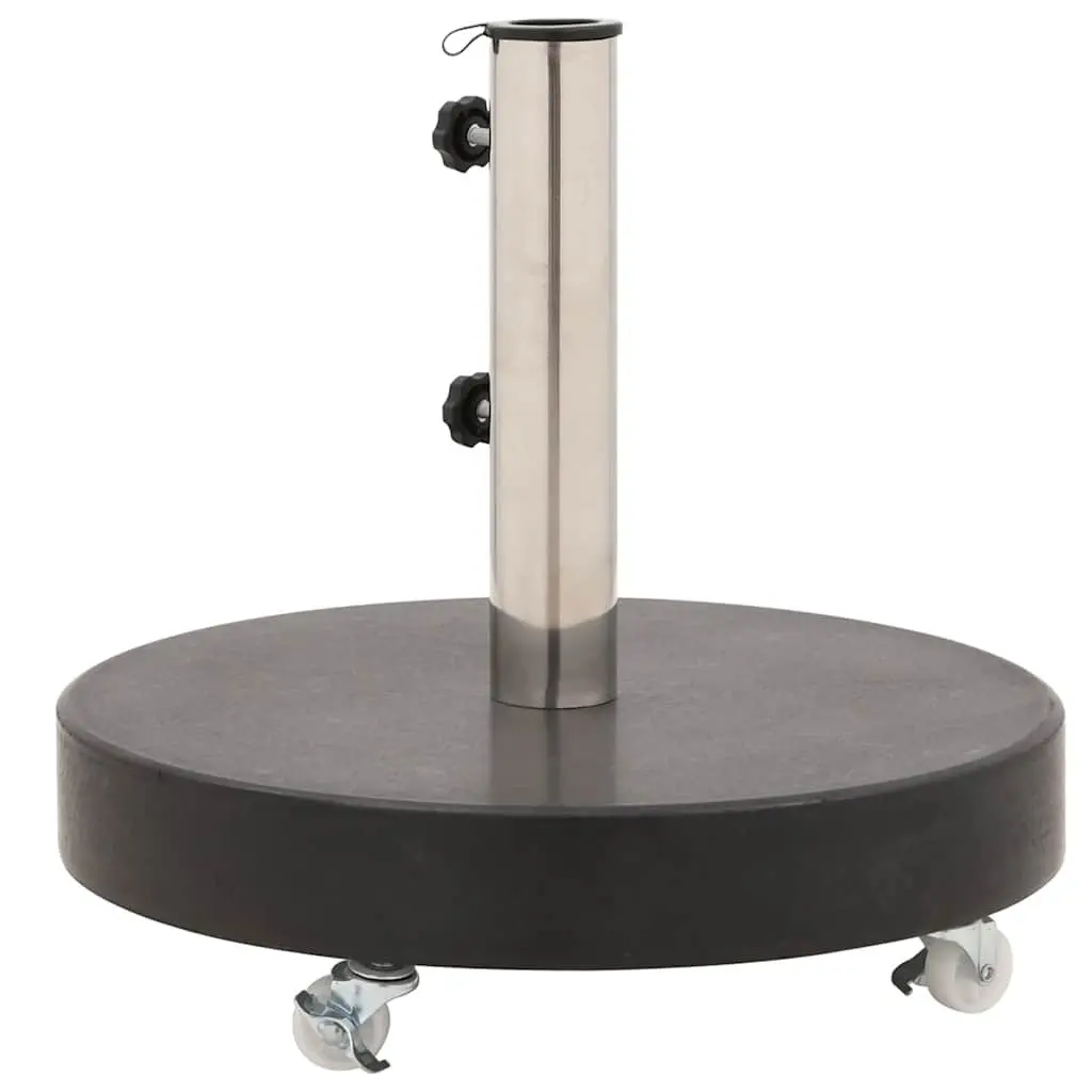 Heavy Duty Black Granite Parasol Base 30kg
