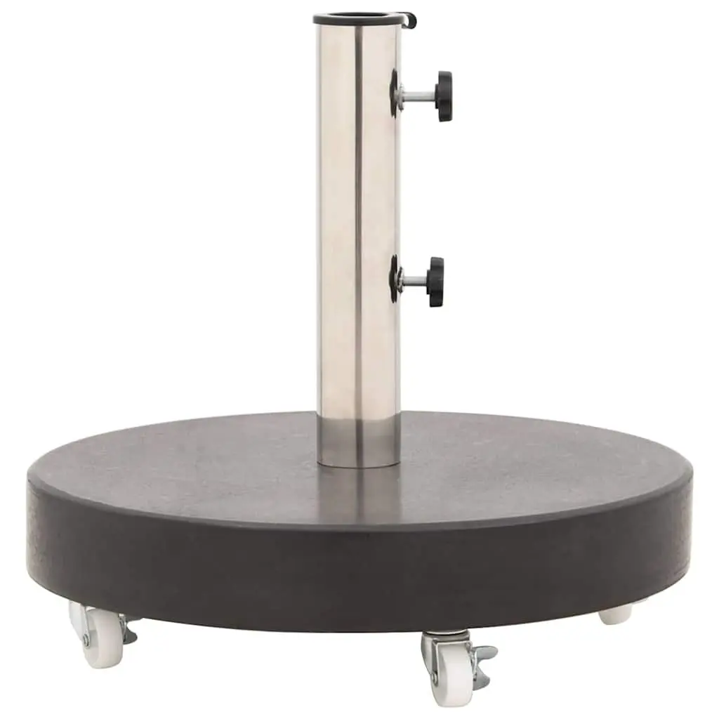 Heavy Duty Black Granite Parasol Base 30kg