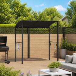 Sturdy BBQ Gazebo with Weather-Resistant Roof