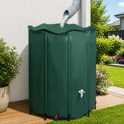 Collapsible 1000L Rain Water Tank for Garden Storage