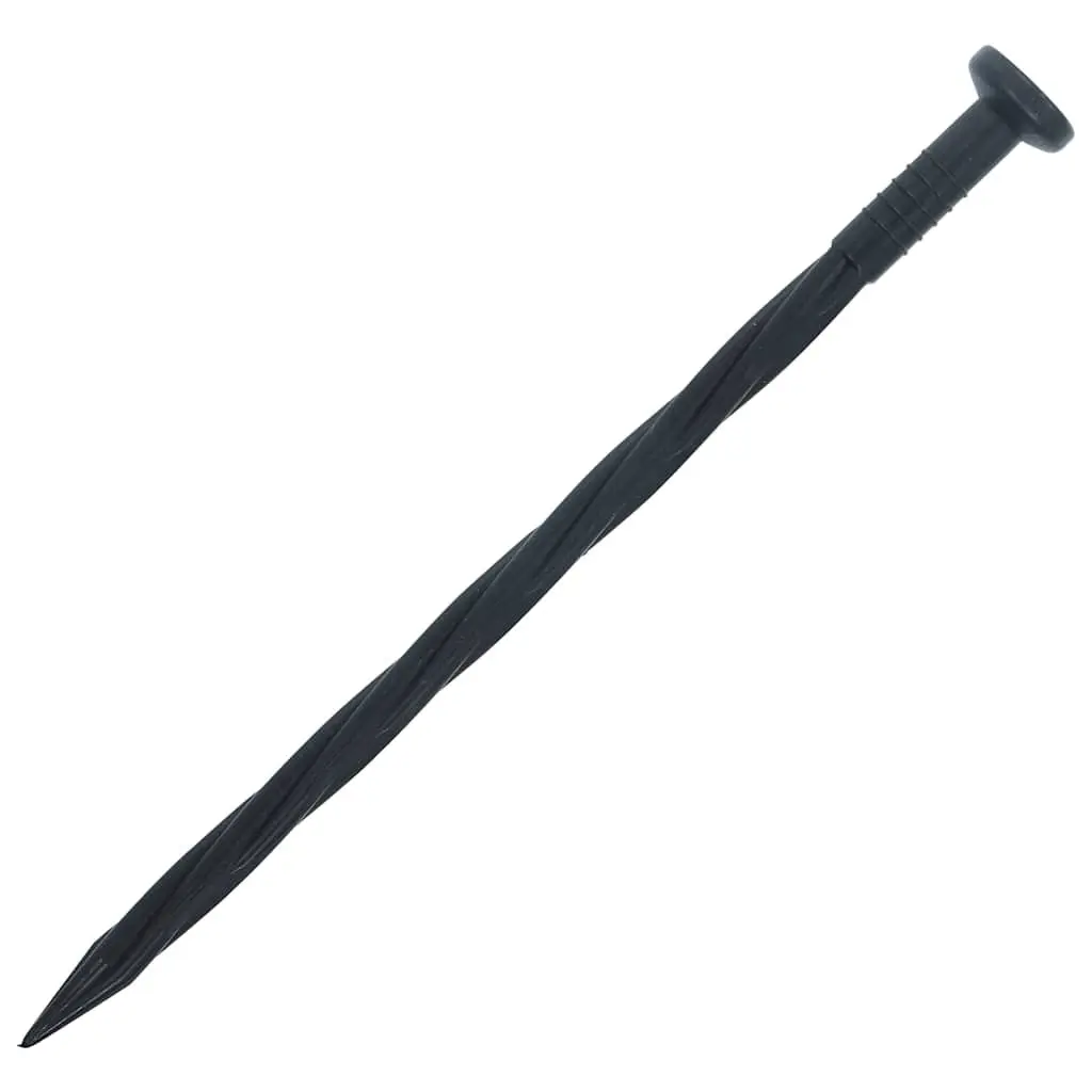 Flexible Black Lawn Edging for Gardens 10m