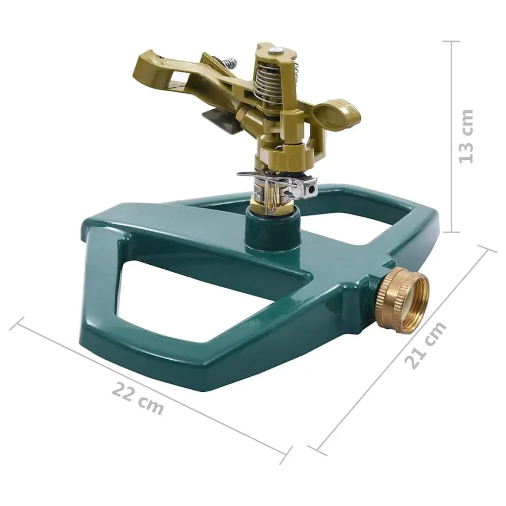 Rotary Lawn Sprinkler with Metal Base