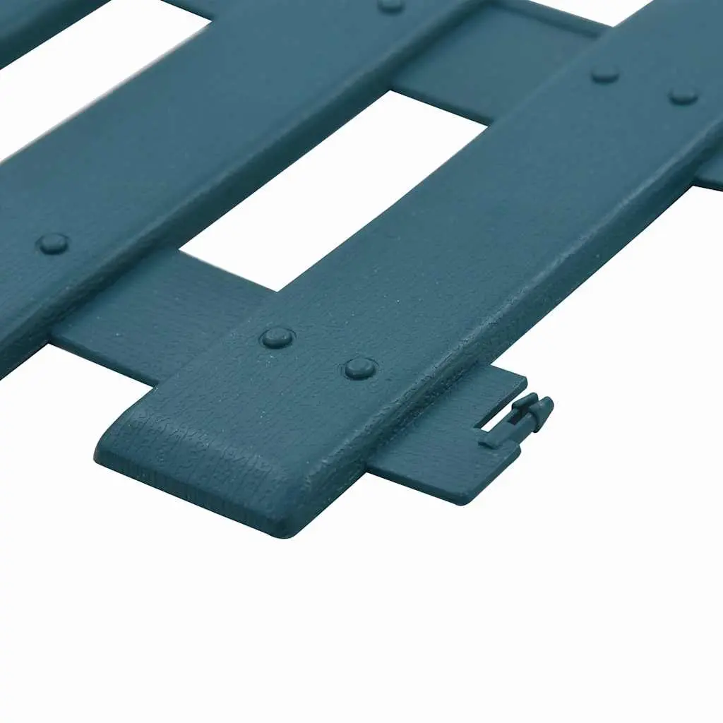 Lawn Edging Borders PP 10m Green 25 Pieces