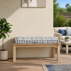 Grey Cotton Pallet Sofa Cushion for Indoor and Outdoor