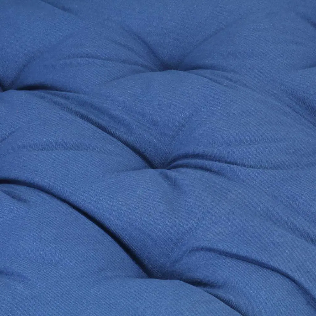 Blue Outdoor Garden Sofa Pad Lounger Cushion 120x80x10cm