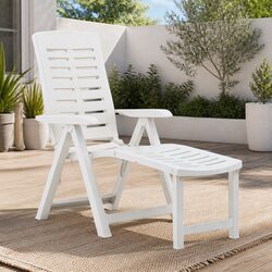 Adjustable Folding Sun Lounger for Outdoor Relaxation