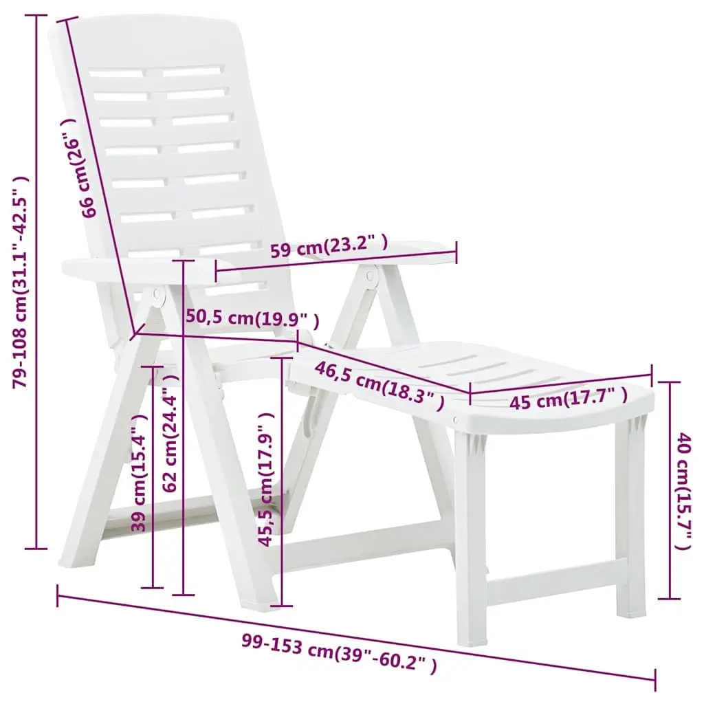 Adjustable Folding Sun Lounger for Outdoor Relaxation