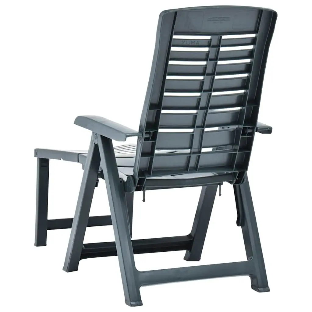 Outdoor Folding Sun Lounger with Adjustable Backrest
