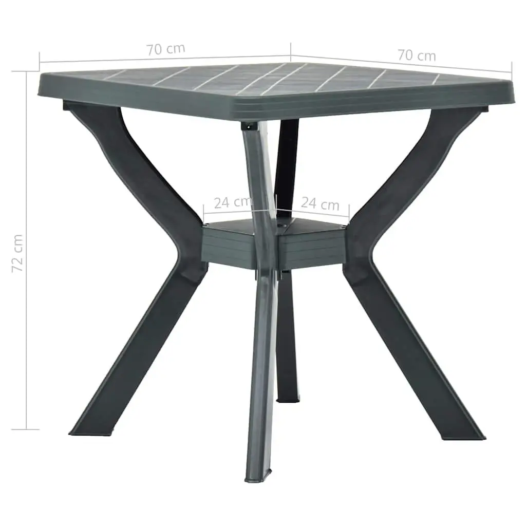 Outdoor Bistro Table 70x70x72cm for Dining