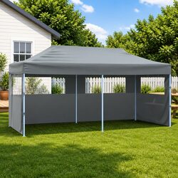 Durable Folding Party Tent 3x6m Outdoor Canopy Gazebo