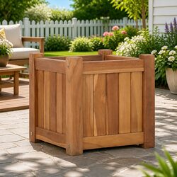Premium Wooden Raised Garden Bed Planter 30x30x30 cm