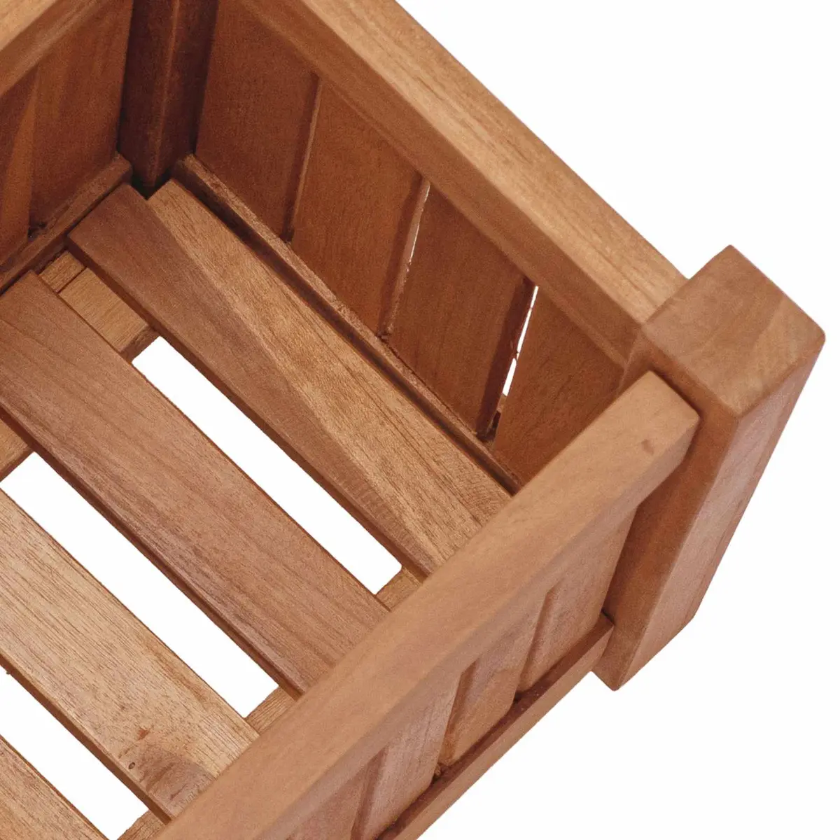 50x25x25 cm Brown Teak Raised Garden Bed Planter