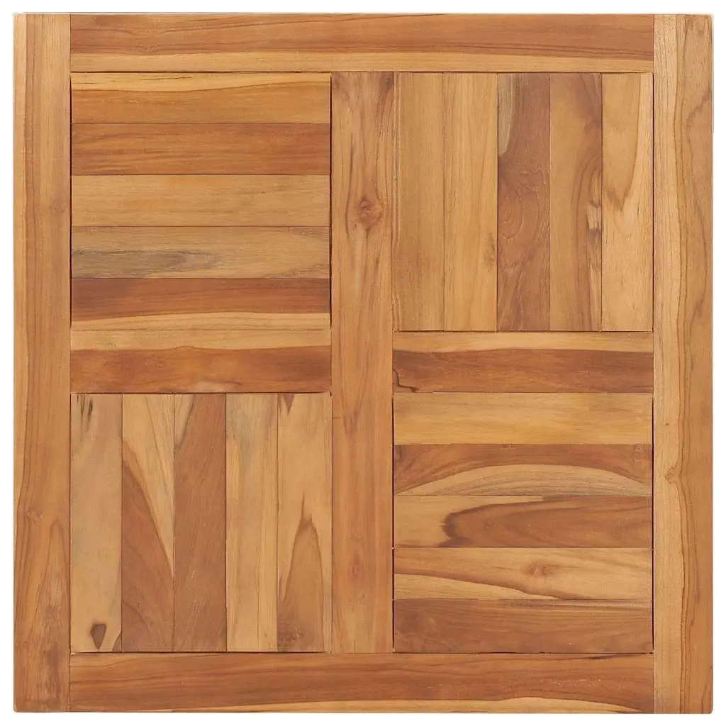 Solid Teak Wood Table Top 70x70cm for Dining