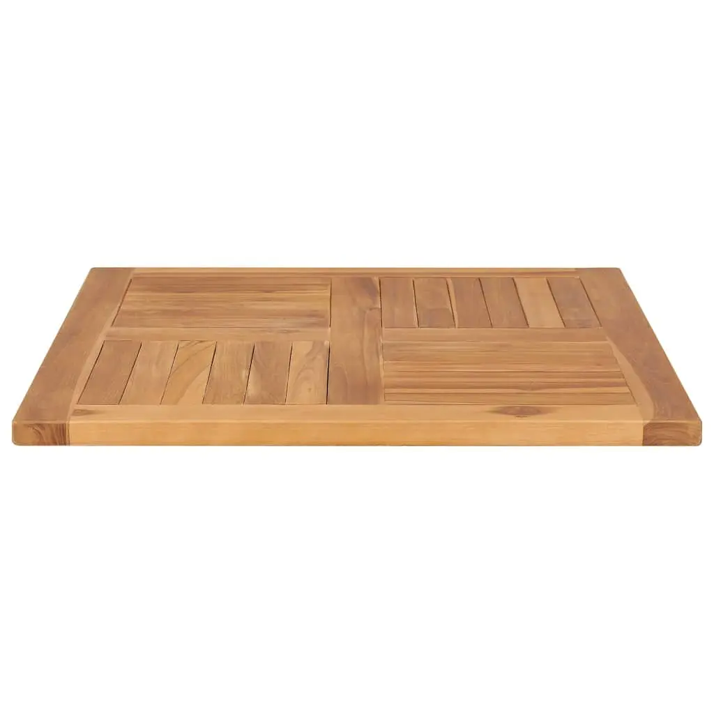 Solid Teak Wood Table Top 70x70cm for Dining