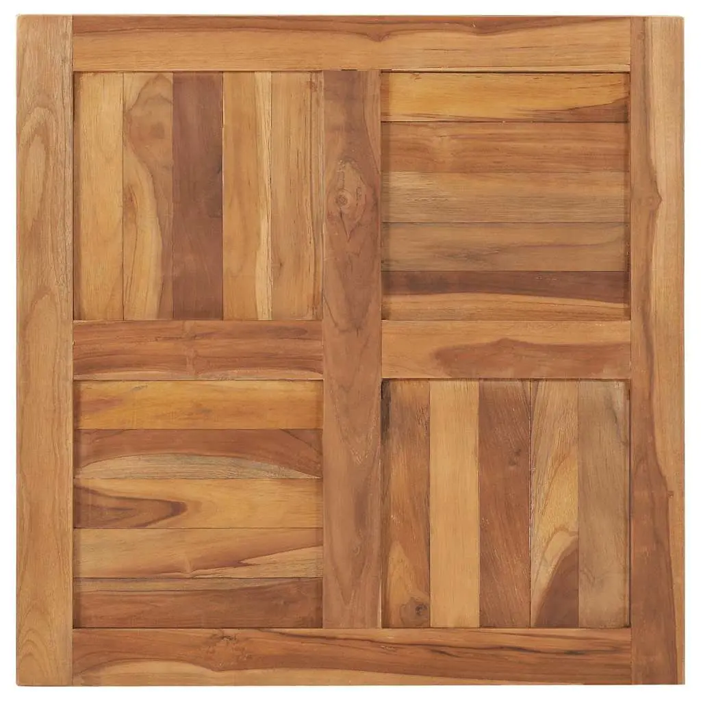 Solid Teak Wood Table Top 70x70cm for Dining