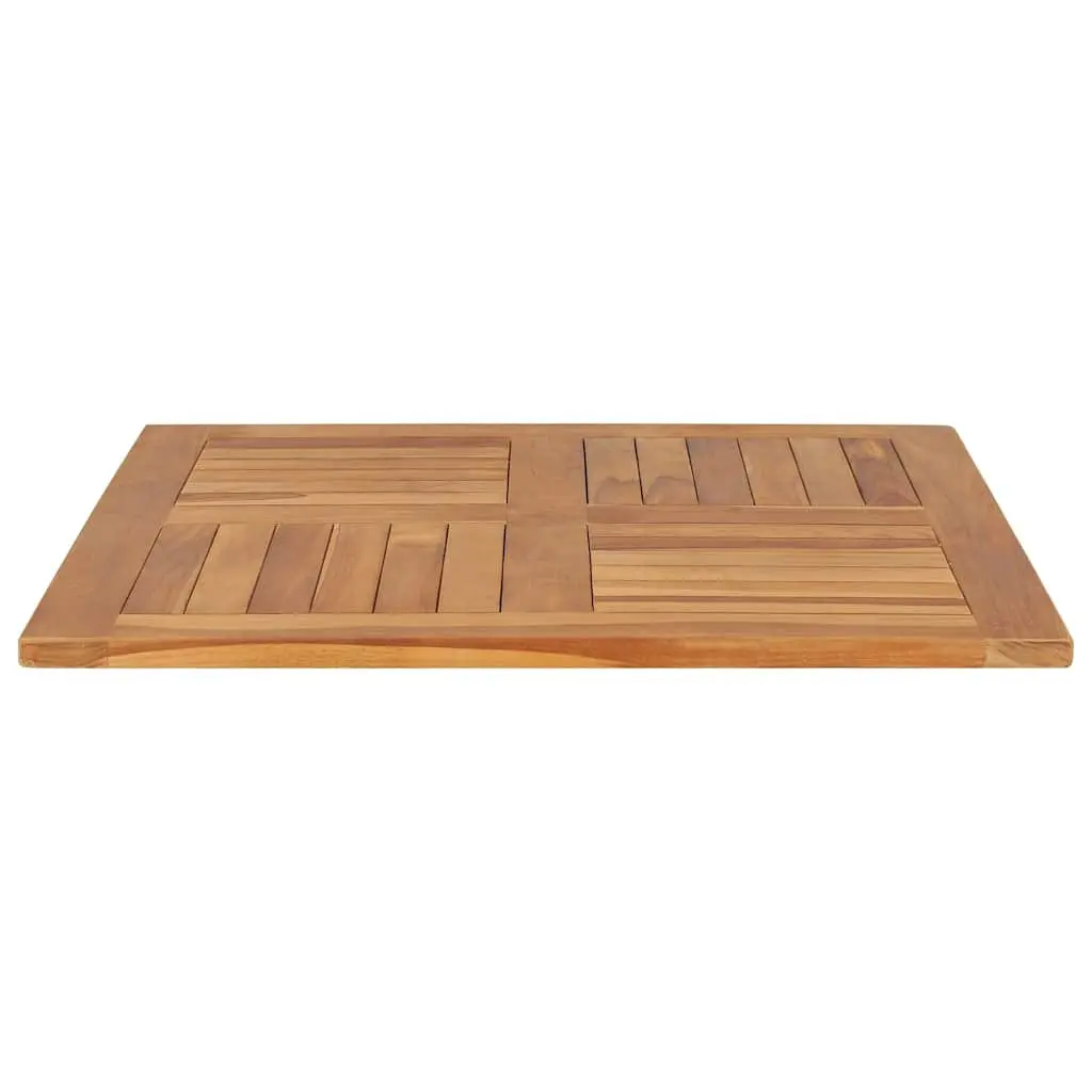 Solid Teak Wood Square Table Top 80x80cm