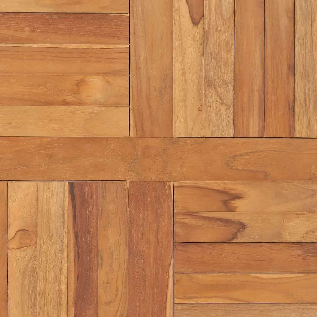 Solid Teak Wood Square Table Top 80x80cm