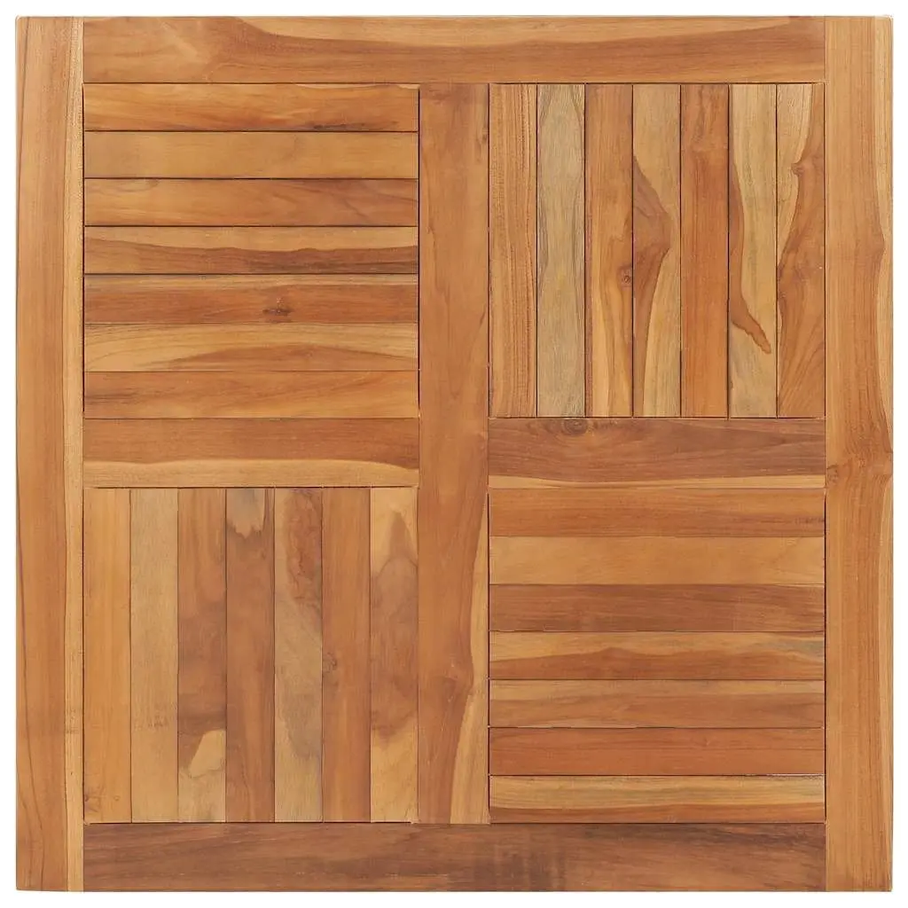 Solid Teak Wood Square Table Top 90x90cm