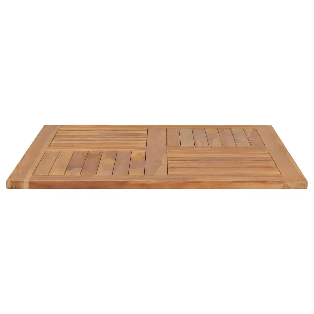 Solid Teak Wood Square Table Top 90x90cm