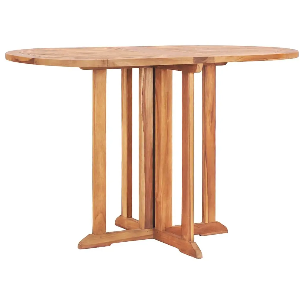 Folding Butterfly Dining Table 120x70x75cm Brown