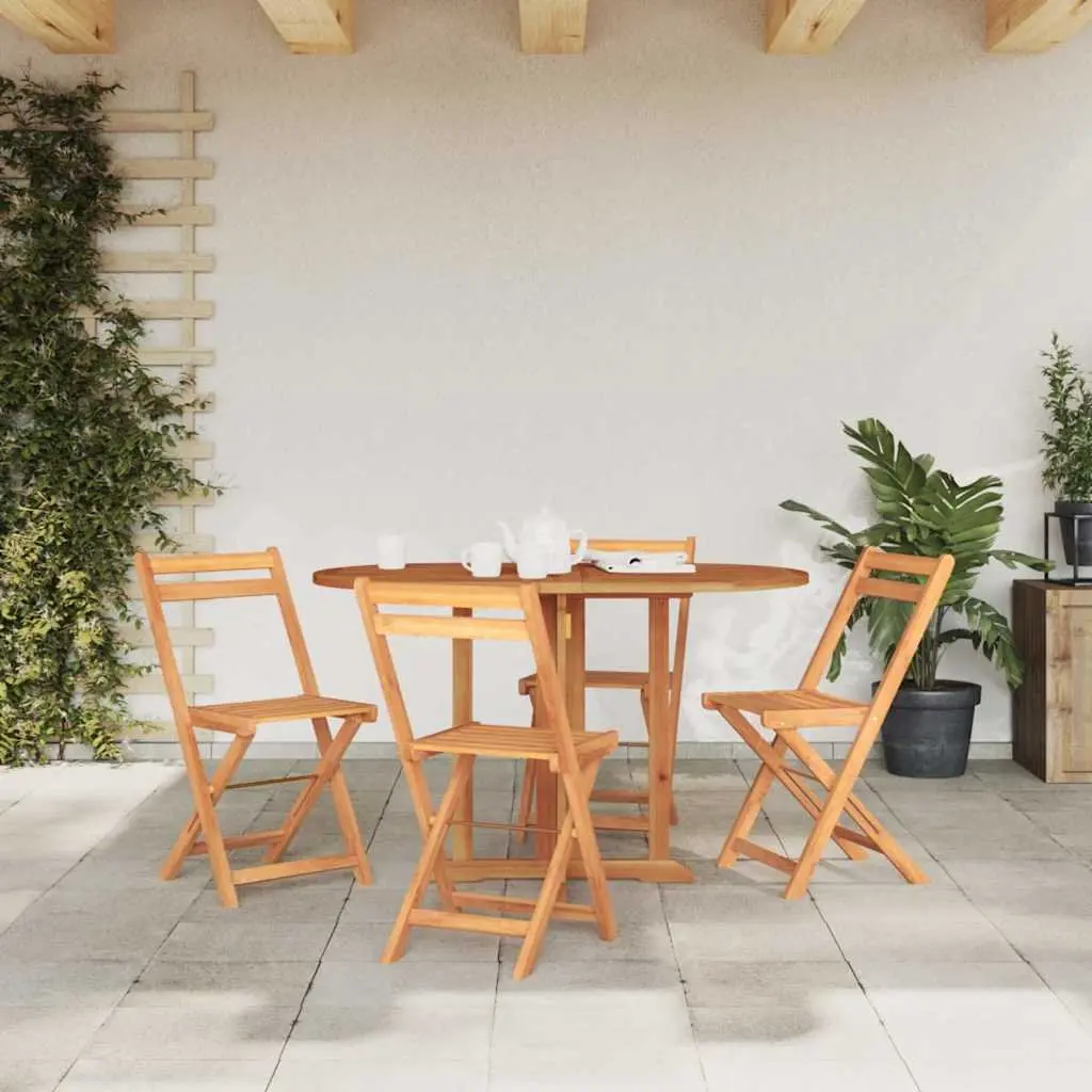 Folding Butterfly Dining Table 120x70x75cm Brown