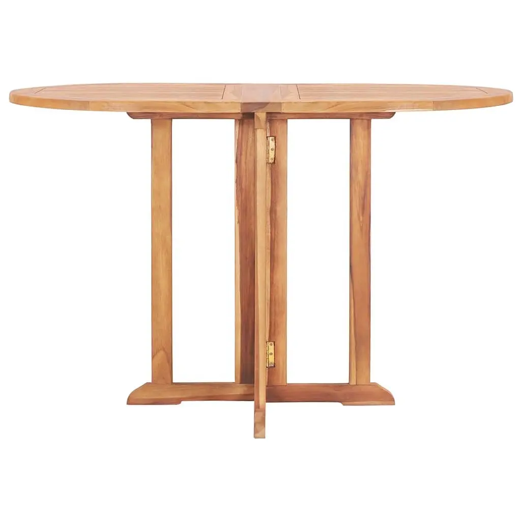 Folding Butterfly Dining Table 120x70x75cm Brown