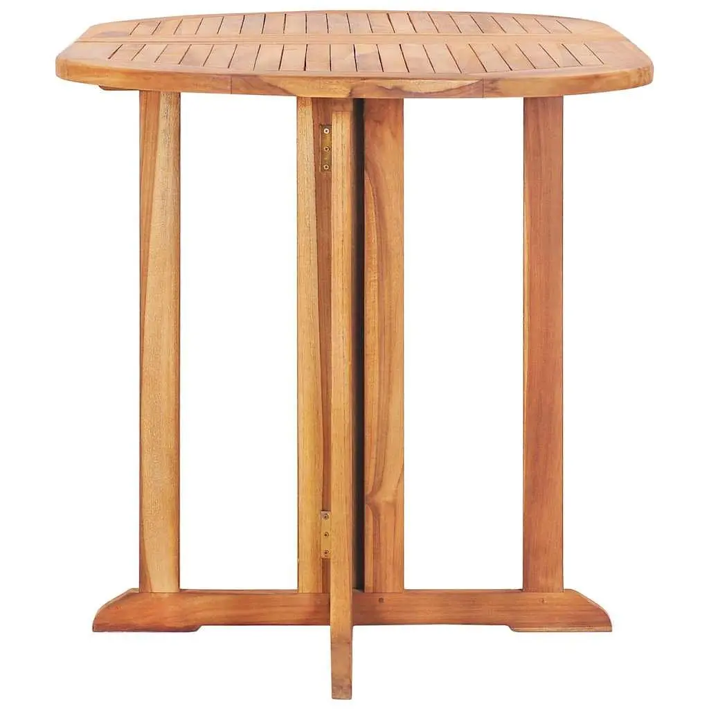 Folding Butterfly Dining Table 120x70x75cm Brown