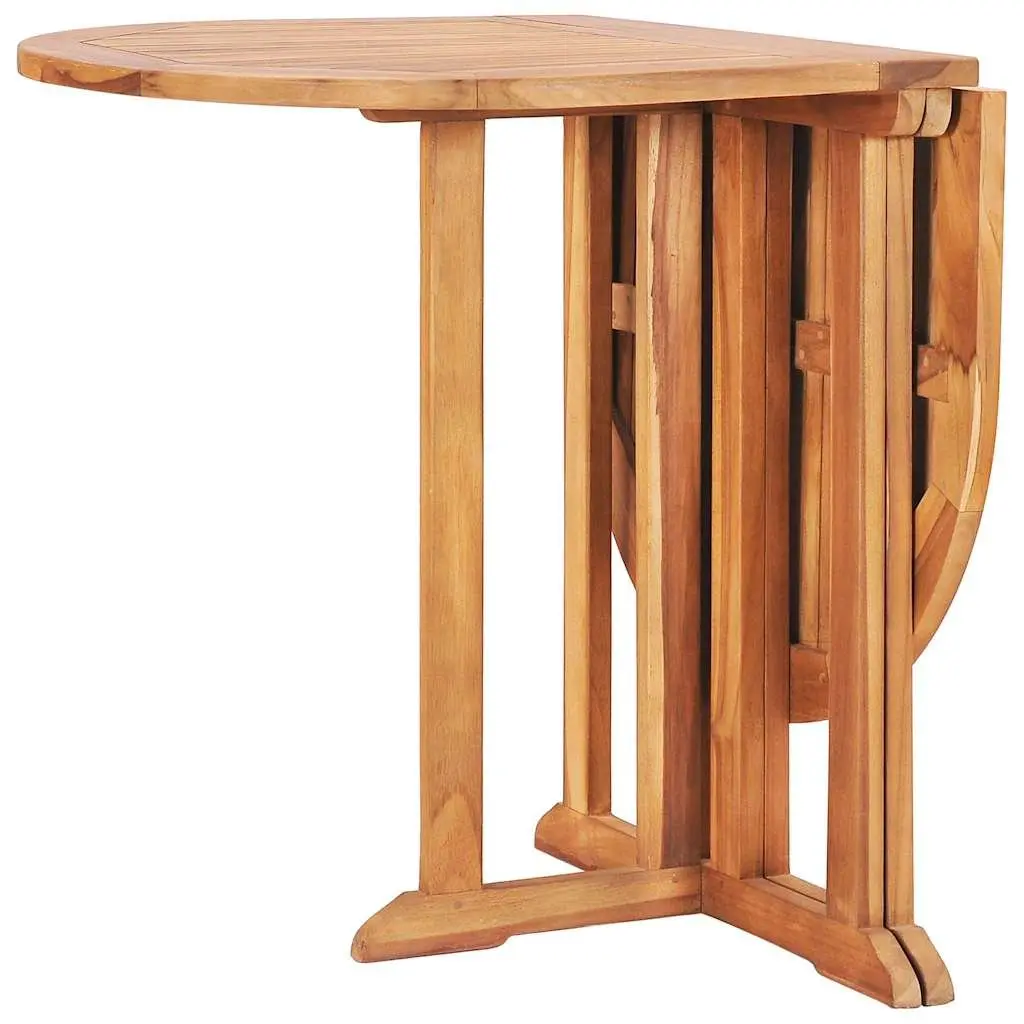 Folding Butterfly Dining Table 120x70x75cm Brown