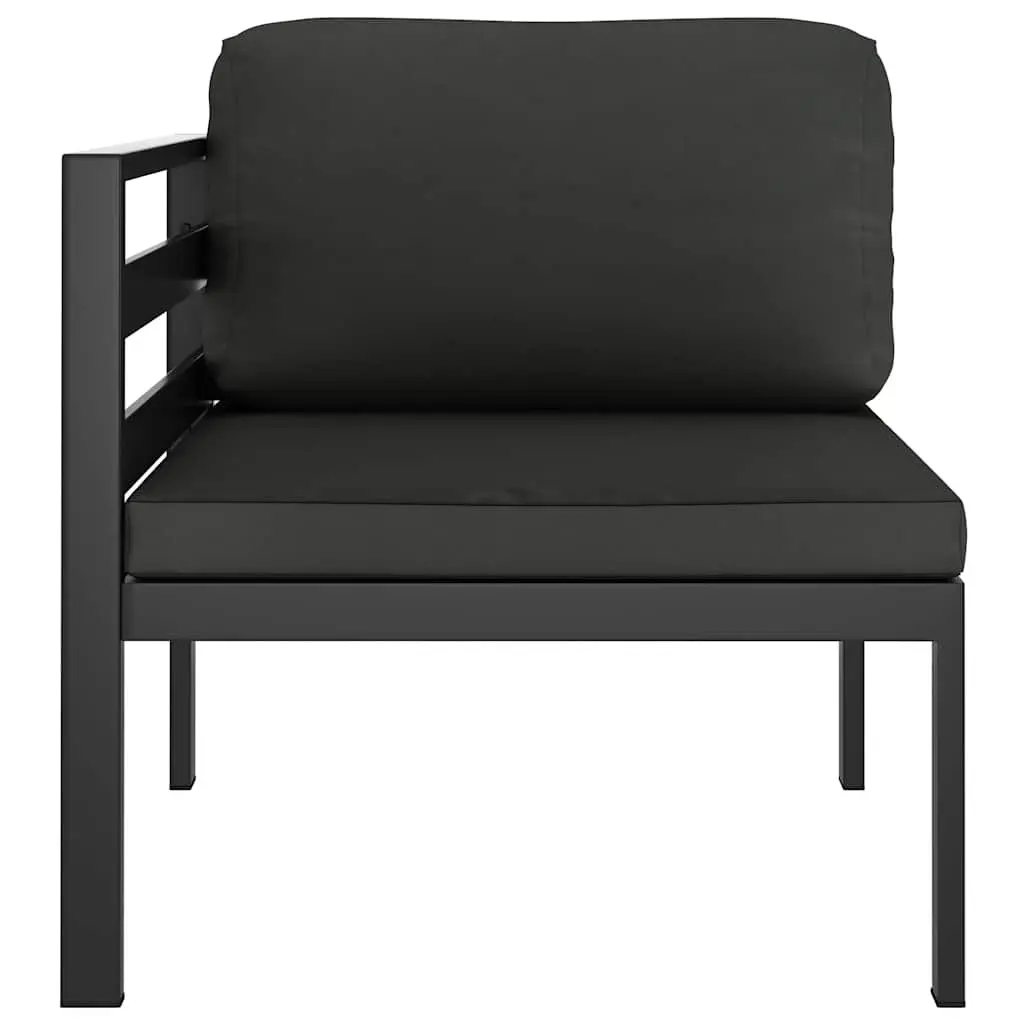Outdoor Sectional Corner Sofa 1pc Modular Lounge Seating Removable Cushions