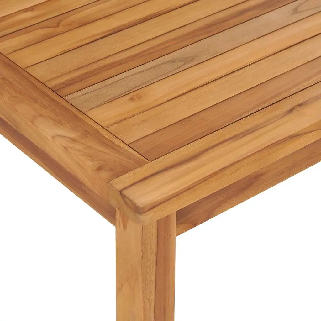Solid Teak Wood Dining Table 120x70x77cm