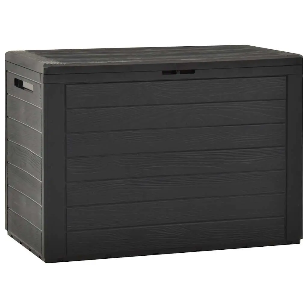 Garden Storage Box Polypropylene 78x44x55cm Anthracite